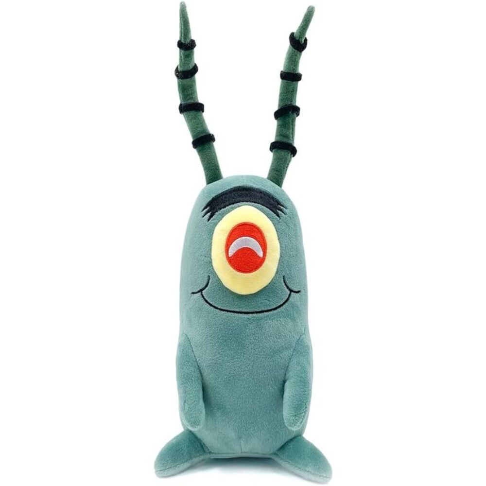 Youtooz - SpongeBob SquarePants - 9" Plush - Plankton Sit  COLLECTIBLES